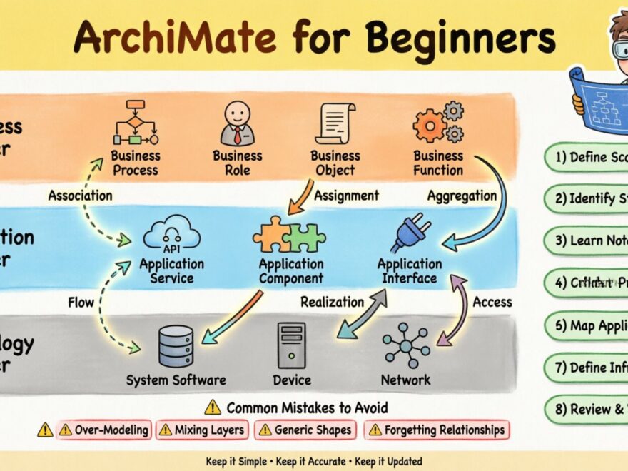 初学者的ArchiMate：正确入门的必备检查清单