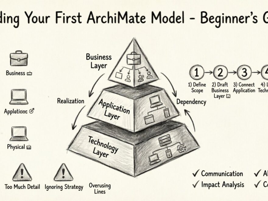 构建你的第一个ArchiMate模型：面向初学者的实用教程