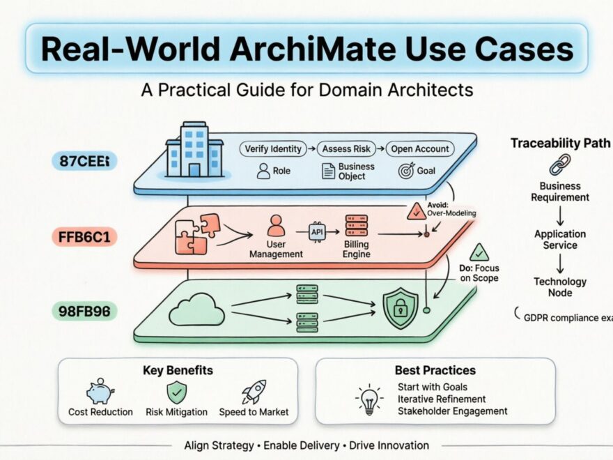 现实世界中的ArchiMate使用案例：面向领域架构师的案例研究系列