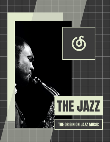 Booklet-Vorlage: The Jazz Age Booklet (Erstellt von InfoARTs Marker)