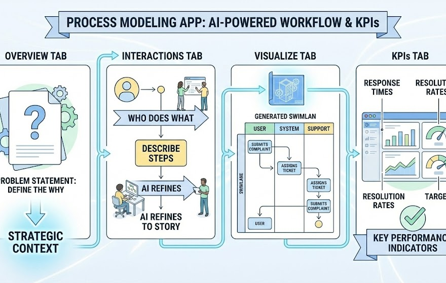 Umfassender Produktleitfaden: KI-gestütztes Business Process Management