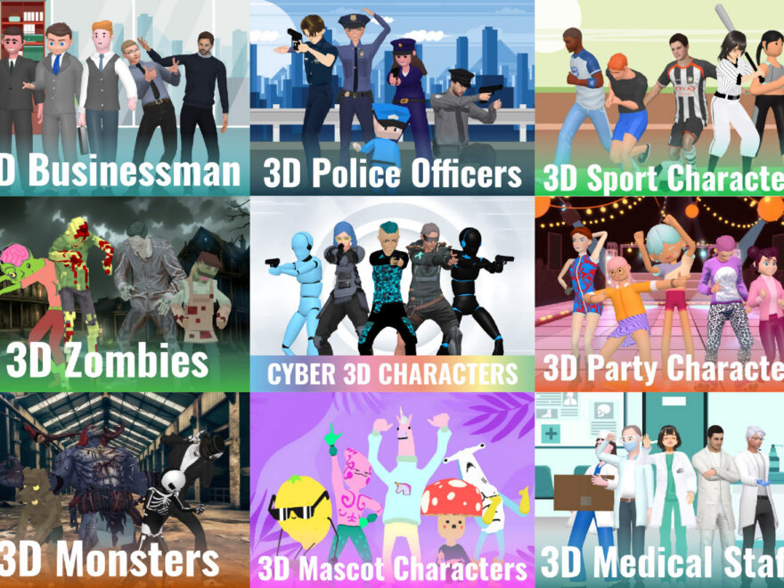 Entdecken Sie die Welt der 3D-Charaktere mit AniFuzion – Ihr ultimativer Online-Animations-Editor