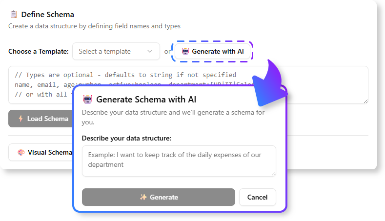 Guía completa: Convertir JSON a esquema de base de datos usando Visual Paradigm y IA