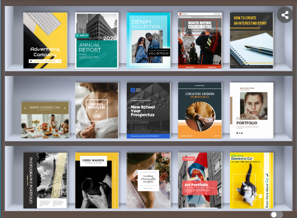 کتاب‌های دیجیتال شگفت‌انگیز با ابزار ساخت کتاب‌های دیجیتال جامع Visual Paradigm Online ایجاد کنید