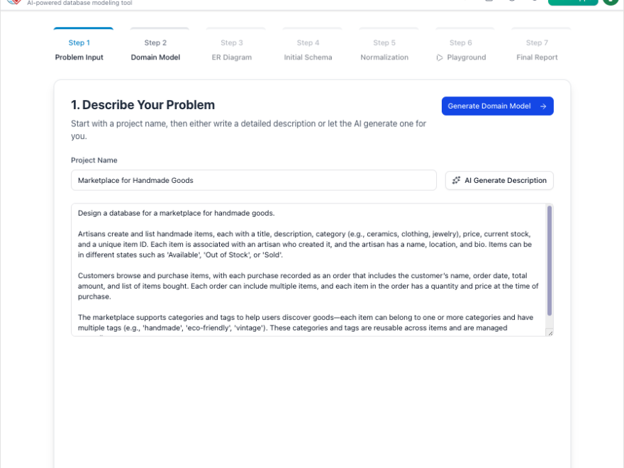 راهنمای جامع DBModeler AI: تبدیل طراحی پایگاه داده با هوش مصنوعی