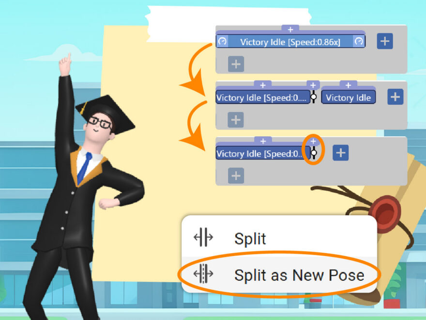 Créez des animations impressionnantes avec des poses d’animation basiques simples en utilisant le logiciel de création d’animations 3D AniFuzion