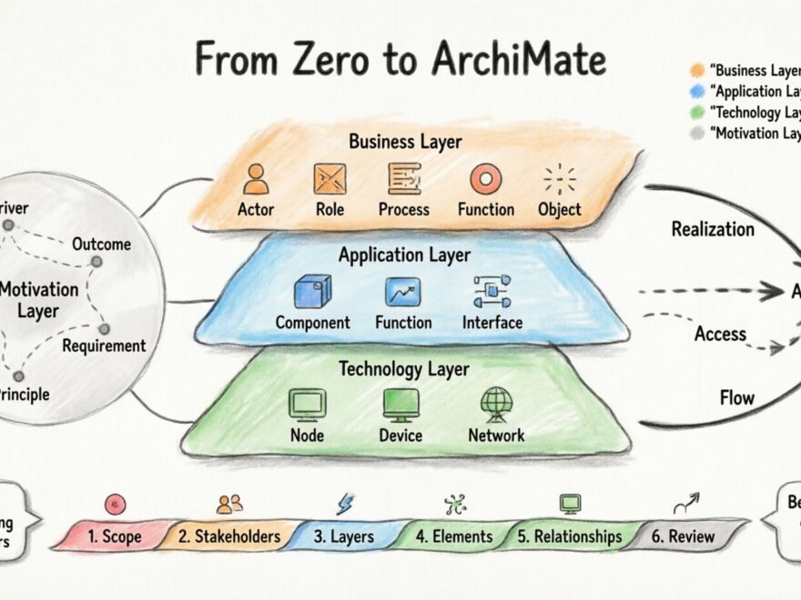 De zéro à ArchiMate : un parcours complet pour les architectes de solutions en devenir