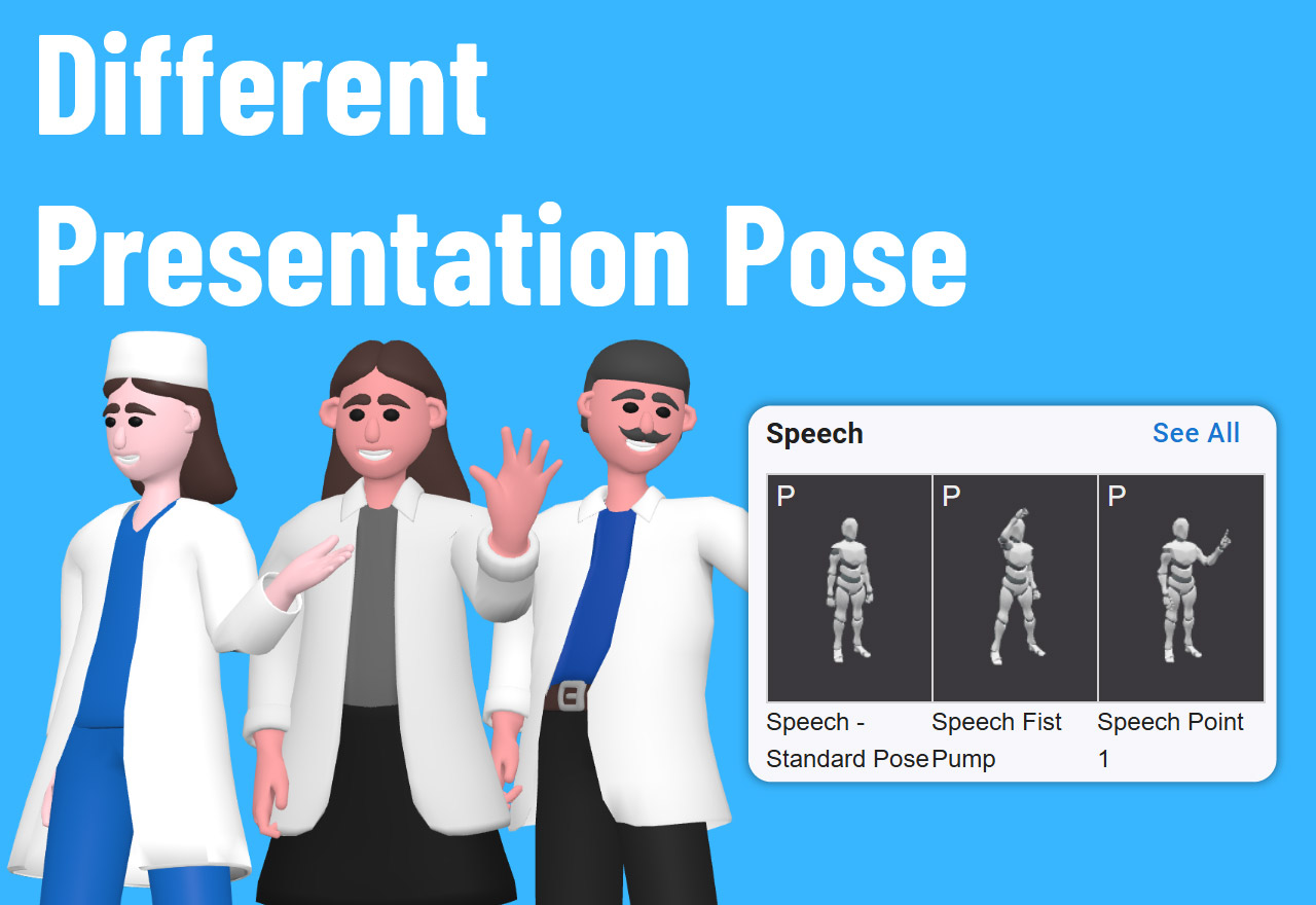 beginner animation presentation pose