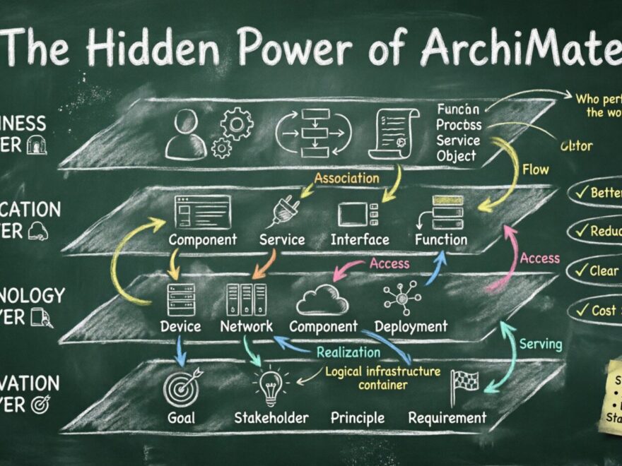 ArchiMateの隠れた力：複雑なIT環境をシンプルにする方法