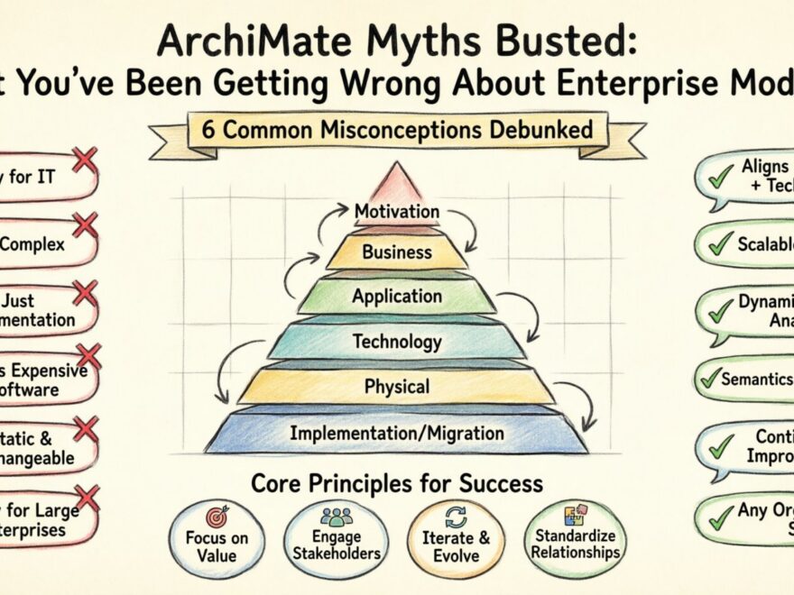 ArchiMateの神話を解体：企業モデリングについて誤解していたこと