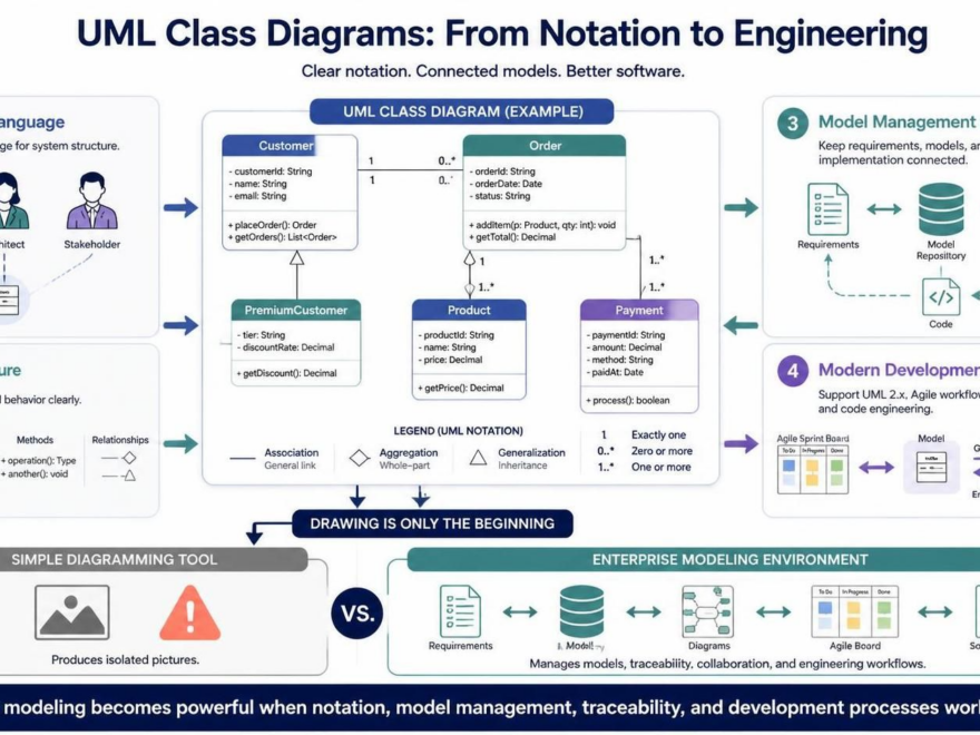 Opanowanie diagramów klas UML: Kompleksowy przewodnik z Visual Paradigm