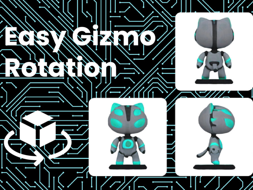easy gizmo rotation
