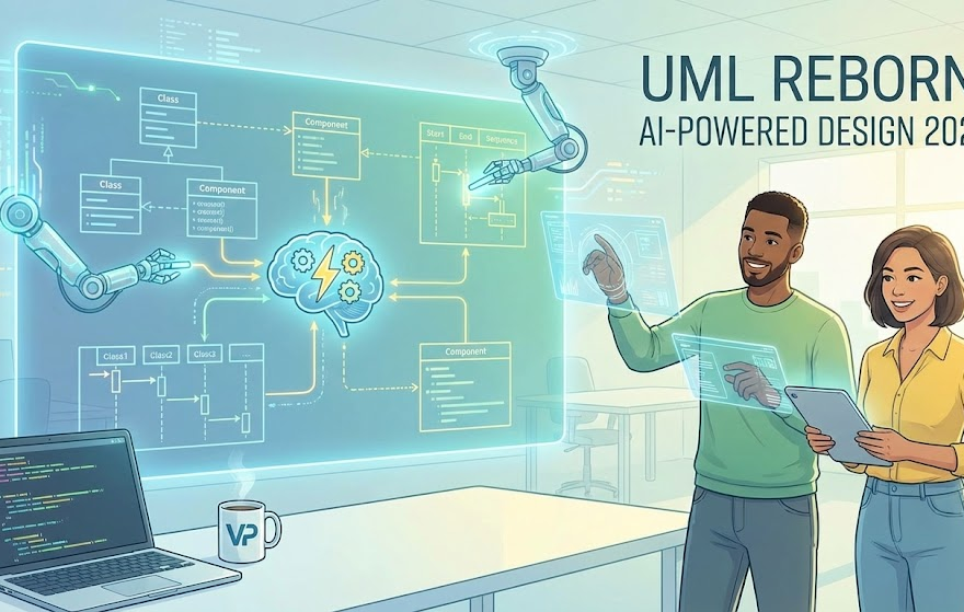 UML мертв? Подумайте еще раз: почему UML, управляемый искусственным интеллектом, — будущее разработки программного обеспечения в 2025 году 🚀