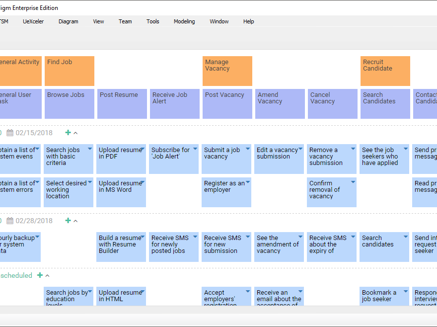 📘 Полное руководство по картированию пользовательских историй в Agile с помощью Visual Paradigm