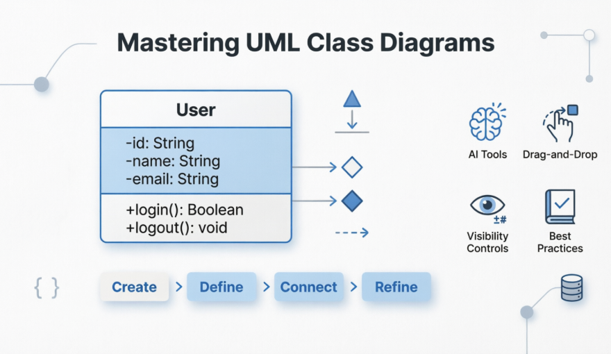 Thành thạo sơ đồ lớp UML: Hướng dẫn thực hành cho người dùng Visual Paradigm