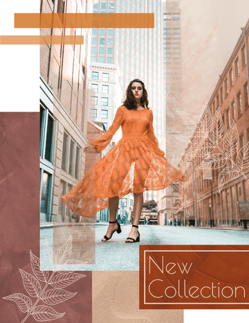 Booklet template: Fashion New Collection Booklet (Created by InfoART's marker)