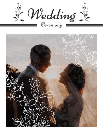 Booklet template: Wedding Ceremony Booklet (Created by InfoART's marker)
