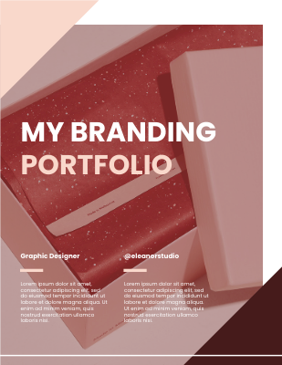 Online flipbook: Branding Design Portfolio