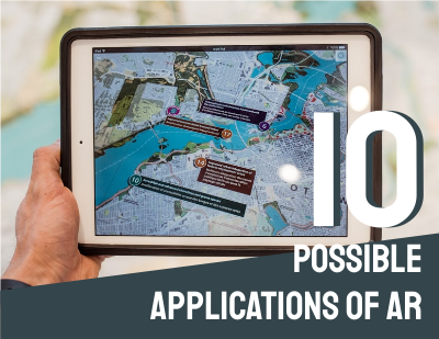 Online flipbook: 10 Possible Applications Of Augmented Reality (AR)