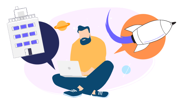 UML is perfect for both big and small project.