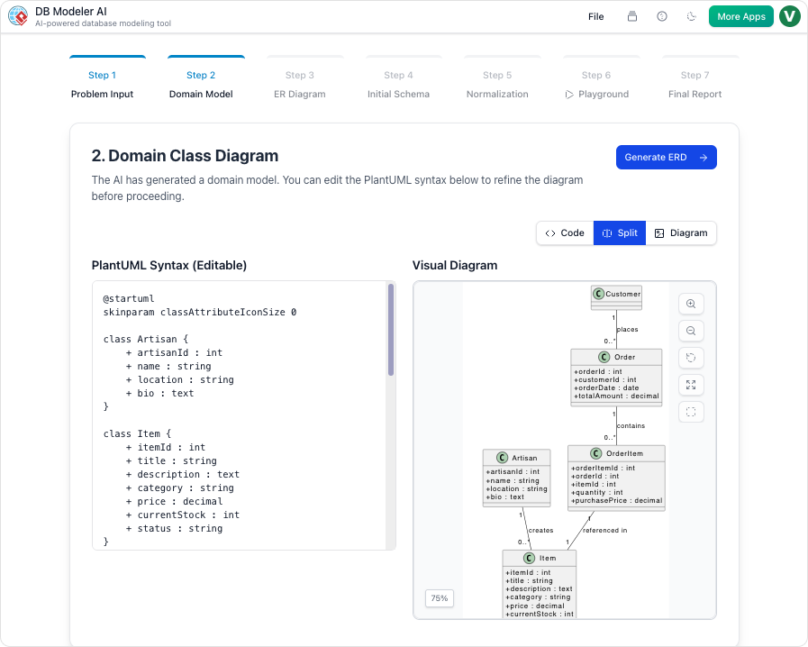 DB Modeler AI | AI-Powered Database Design Tool