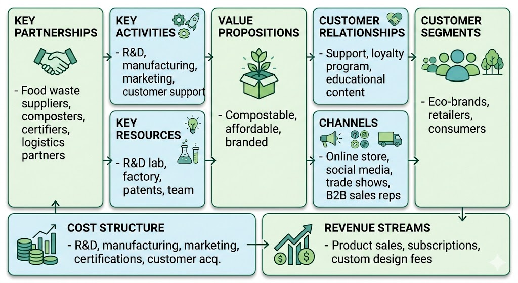 Comprehensive Beginner’s Guide to the Business Model Canvas with Case Study