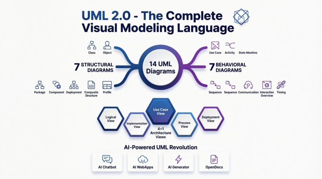 Mastering UML Diagrams: A Complete Tutorial with AI-Powered Visual Modeling