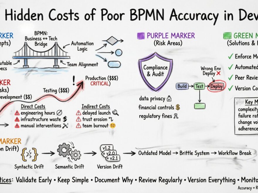 The Hidden Costs of Poor Business Process Model and Notation: Why Accuracy Matters in DevOps