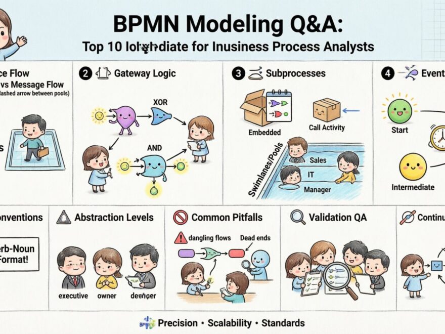 Q&A: The Most Asked Questions from Intermediate Business Process Analysts About Modeling