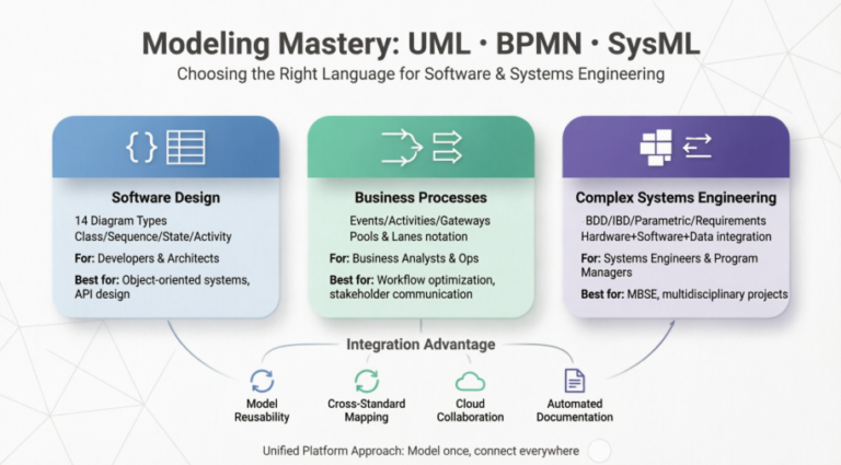A Software Engineer’s Field Guide to UML, BPMN, and SysML - Cybermedian