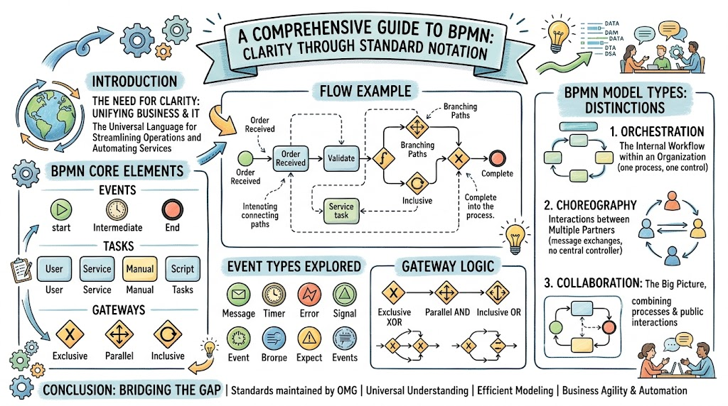 Mastering BPMN: The Complete Guide to Business Process Model and Notation Mastering BPMN: The Complete Guide to Business Process Model and Notation