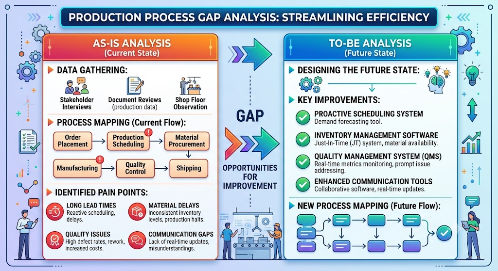 Production Process Gap Analysis: Streamlining Efficiency