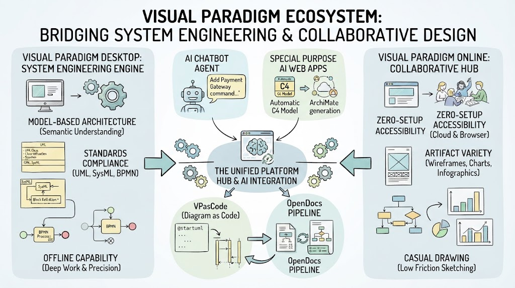 The Visual Paradigm Ecosystem: Bridging Traditional Engineering with AI-Driven Design