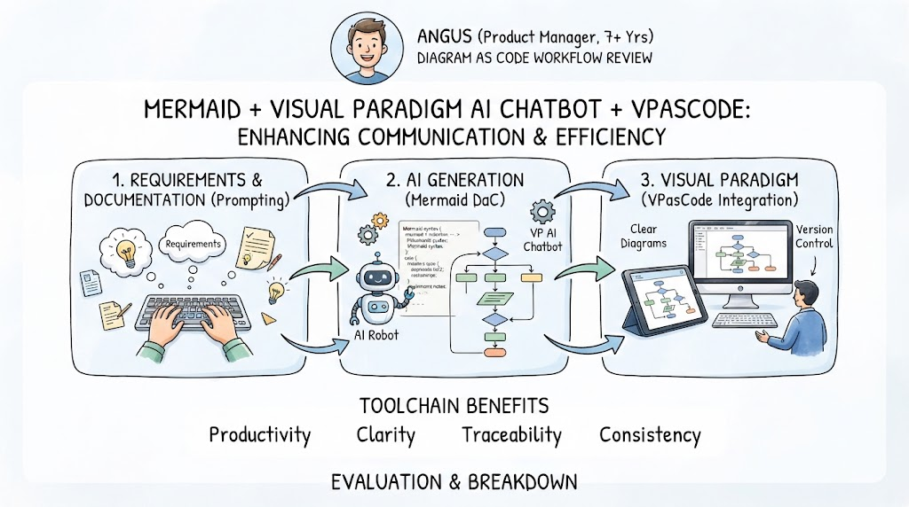 Deep Dive Review: Diagram as Code with Mermaid using VPasCode