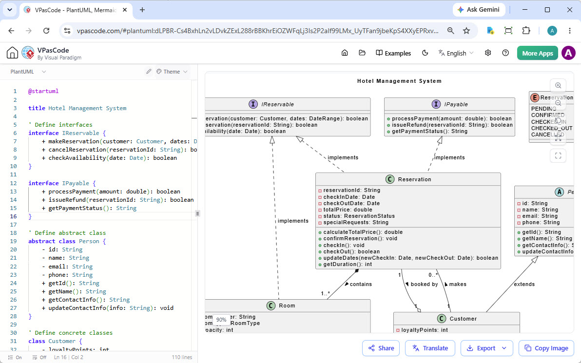 VPasCode: Unified Diagram as Code Tool for PlantUML, Mermaid & More